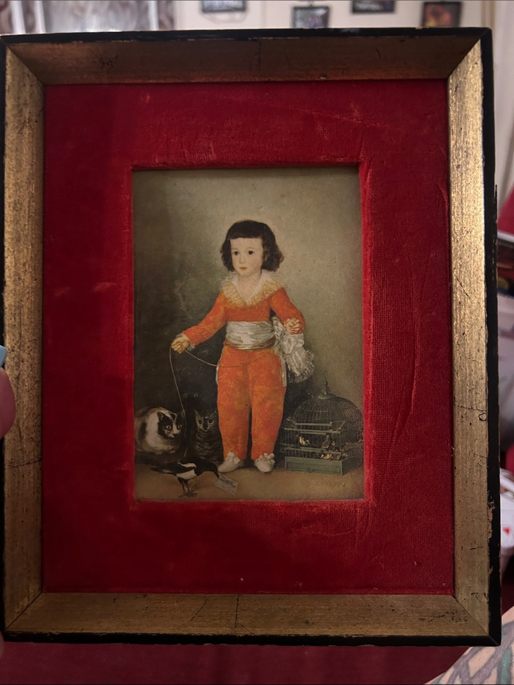 Francisco Goya Print Manuel Osorio Manrique de Zuniga or Red Boy